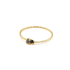 BDM Studio Fine|Simple^Bague double strass Trésors