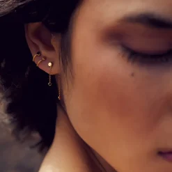 BDM Studio Pendantes|Dessous D'oreilles^boucles d'oreilles chaîne Origine