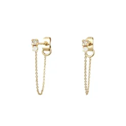 BDM Studio Pendantes|Dessous D'oreilles^Boucles d'oreilles chaînes Amants