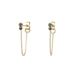 BDM Studio Pendantes|Dessous D'oreilles^Boucles d'oreilles chaînes Amants