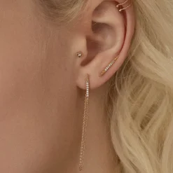 BDM Studio Pendantes|Dessous D'oreilles^Boucles d'oreilles chaînes Imaï