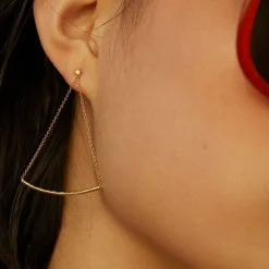 BDM Studio Chaînes^Boucles d'oreilles chaînes Illusion