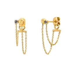 BDM Studio Pendantes|Chaînes^Boucles d'oreilles chaînes Zéphyr