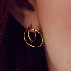 BDM Studio Créoles|Puces^boucles d'oreilles puces Alma