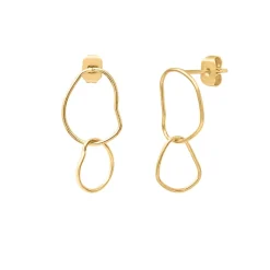 BDM Studio Pendantes|Puces^Boucles d'oreilles puces doubles Capucine