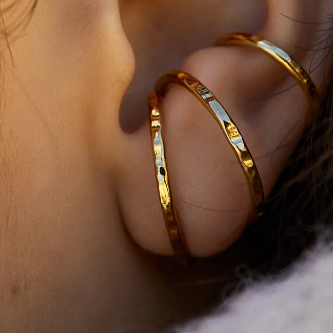 BDM Studio Puces^Boucles d’oreilles puces Illusion