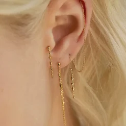 BDM Studio Pendantes|Puces^Boucles d'oreilles puces Océane