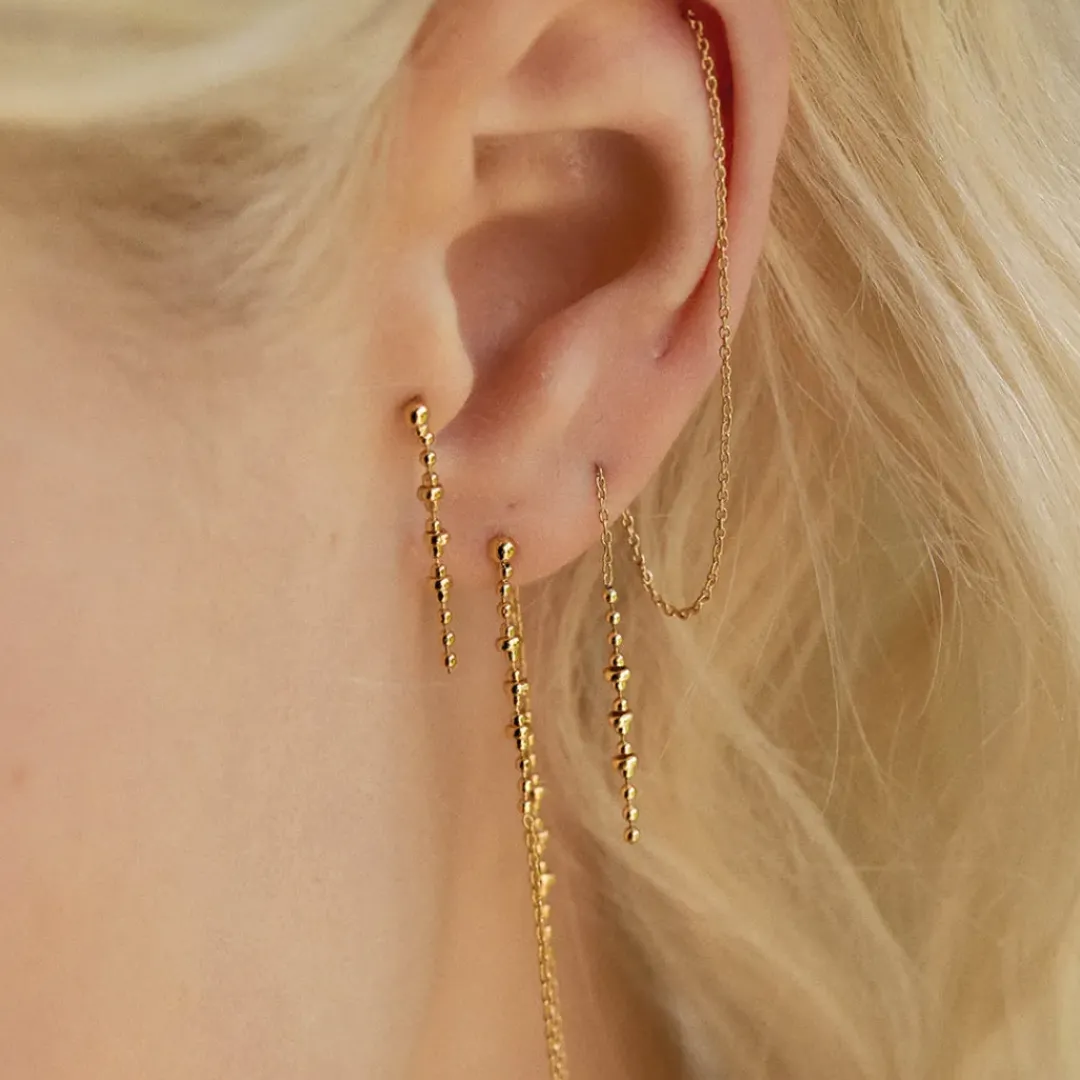 BDM Studio Pendantes|Puces^Boucles d'oreilles puces Océane