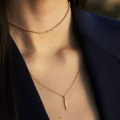 BDM Studio Court^collier pendant Imaï