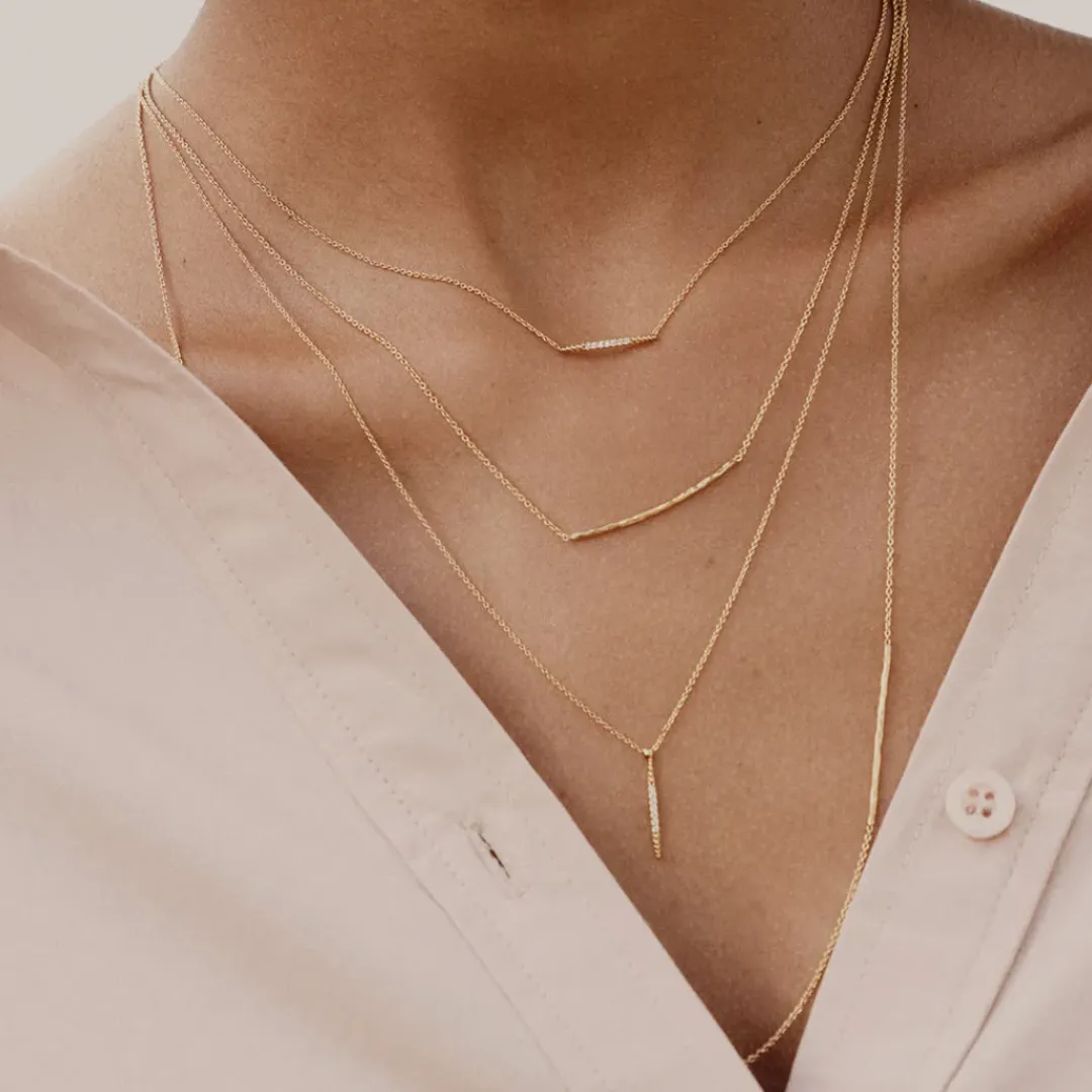 BDM Studio Court^collier pendant Imaï