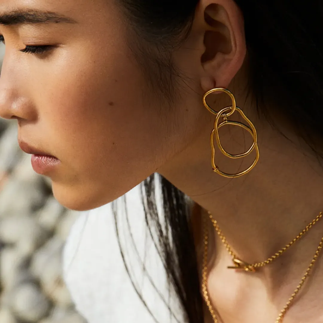 BDM Studio Pendantes|Créoles^grandes boucles d'oreilles Victoire