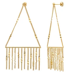 BDM Studio Pendantes|Chaînes^grandes boucles d'oreilles Lena