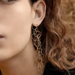 BDM Studio Pendantes^Grandes boucles d'oreilles Capucine