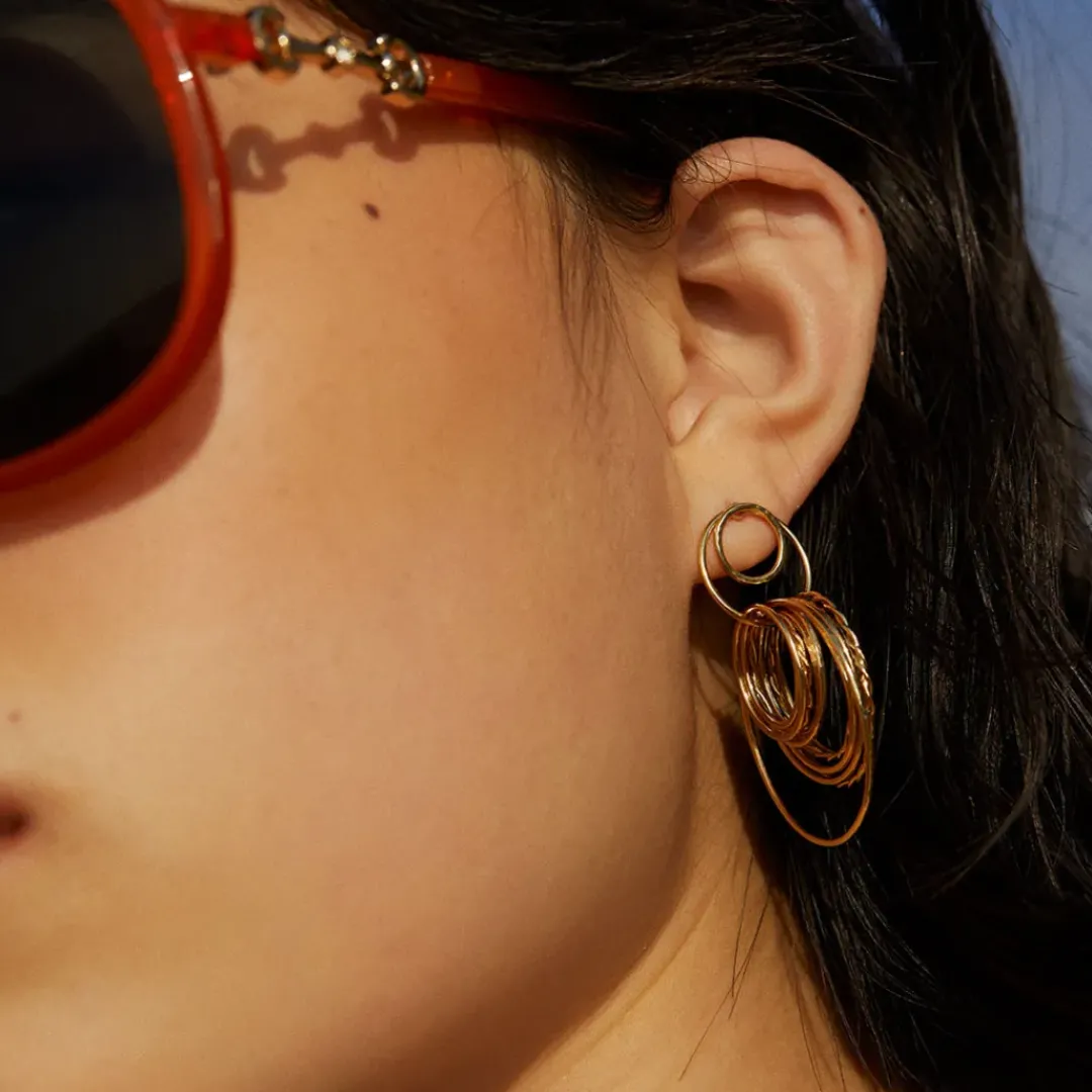 BDM Studio Créoles^Moyennes boucles d'oreilles Arizona